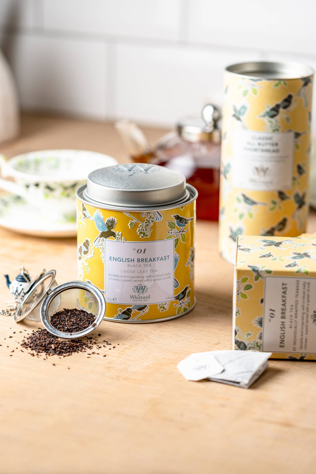 English Breakfast 140g Loose Leaf Tea Caddy