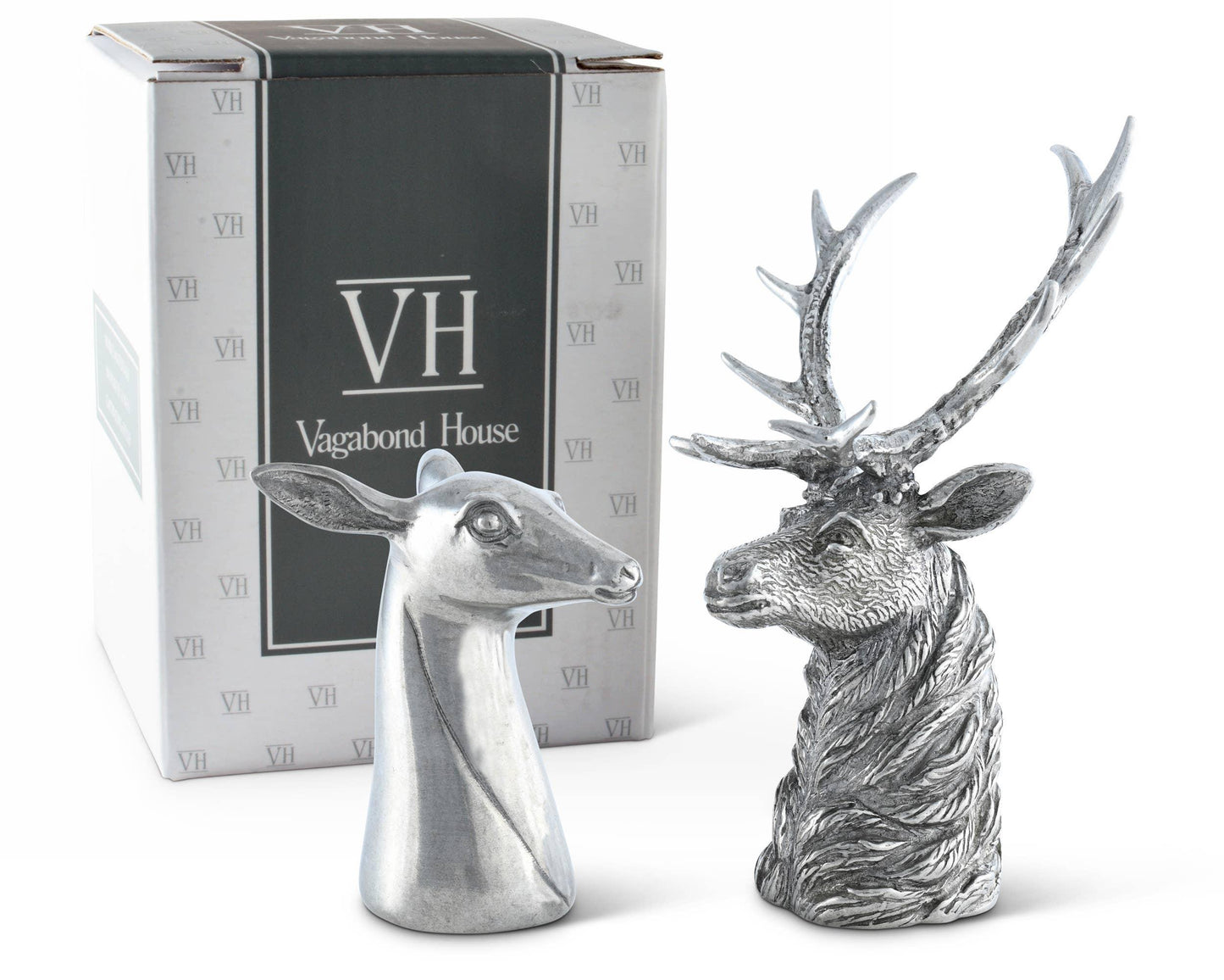 Stag and Doe Salt & Pepper Set - Marcel’s Culinary Experience