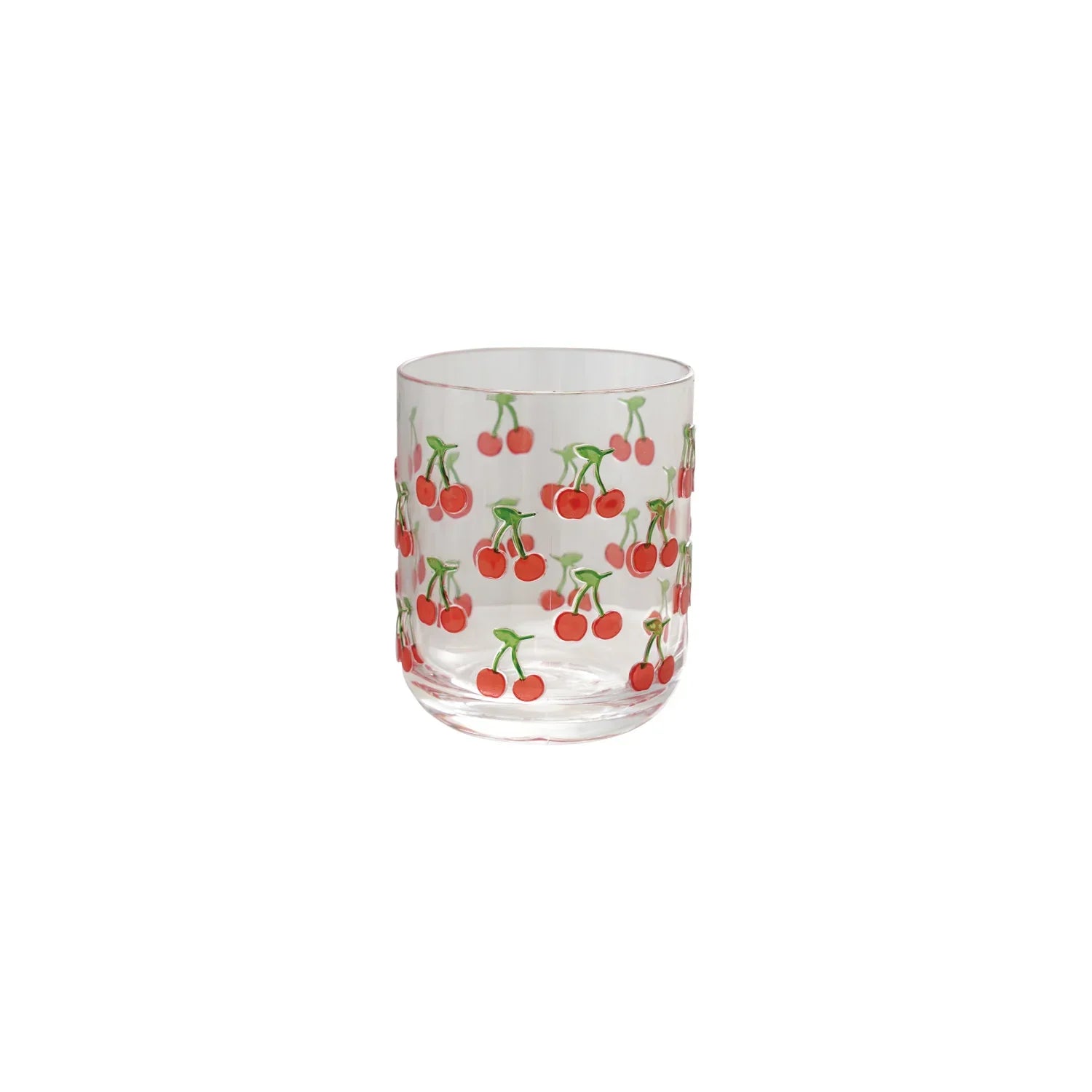 acrylic drinking glass Cherries Acrylic Drinking Glass