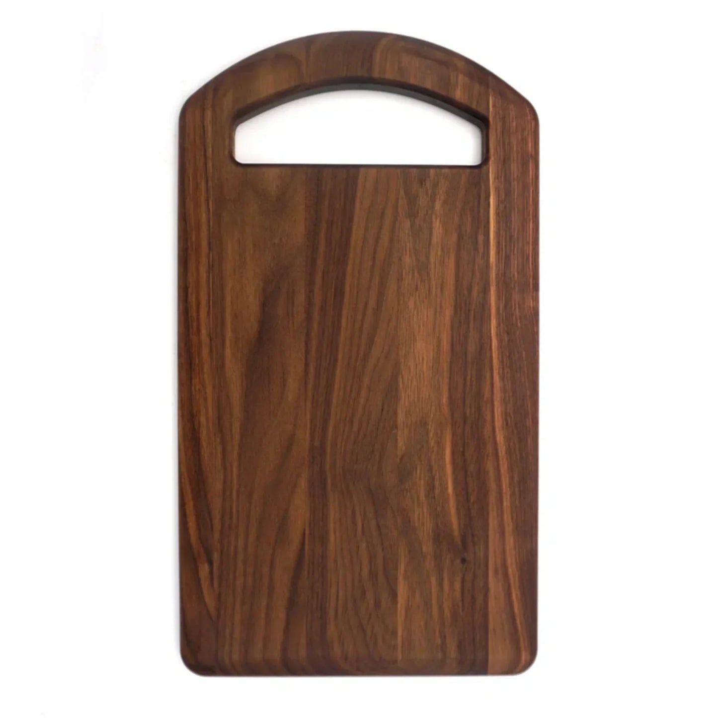 JK Adams Walnut Prep Board with Oval Handle - 18" x 10" - Marcel’s Culinary Experience
