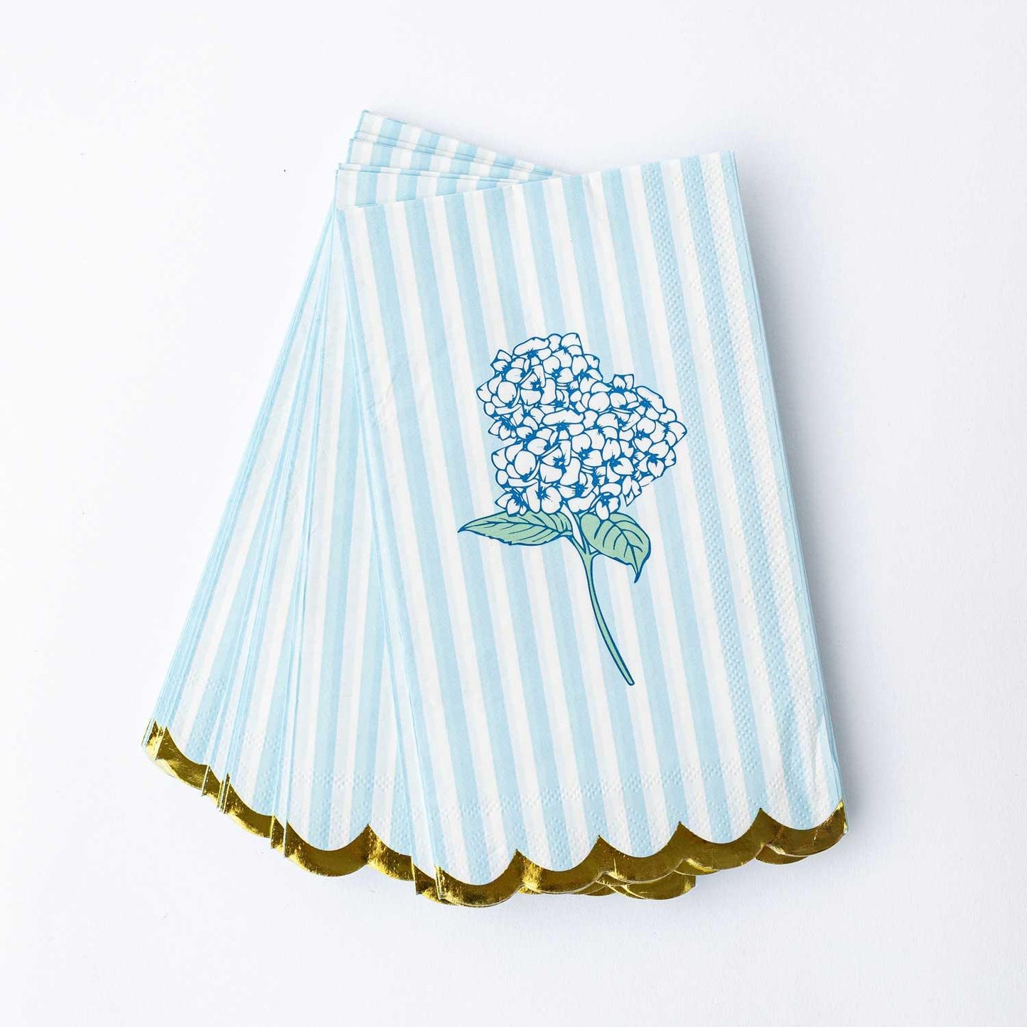 Hydrangea Stem Paper Guest Towel