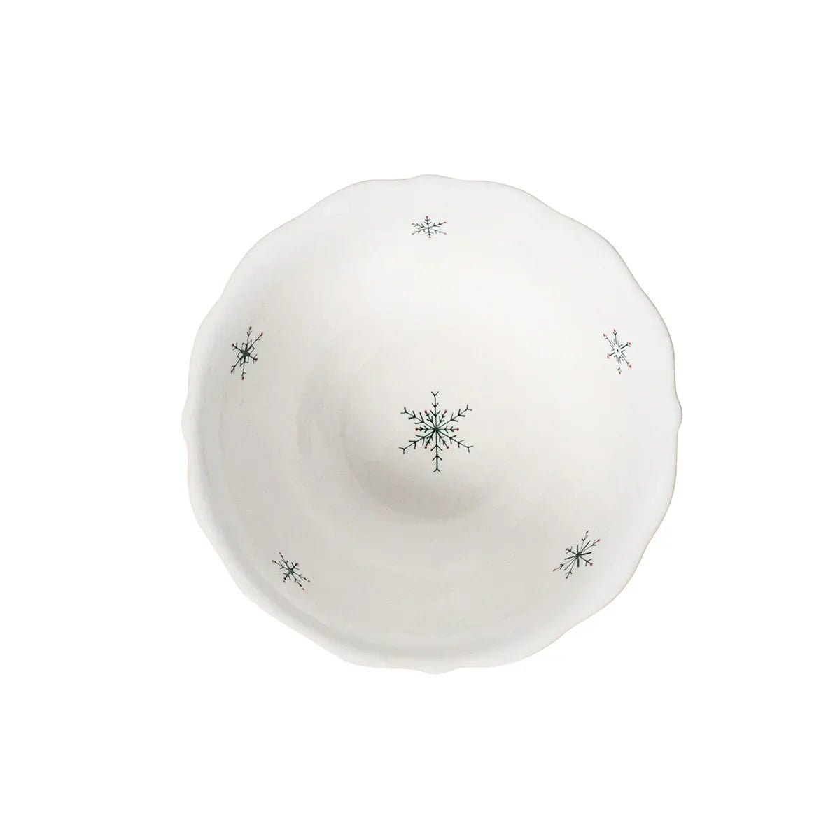 Juliska Country Estate Winter Frolic Cereal/Ice Cream Bowl - Evergreen
