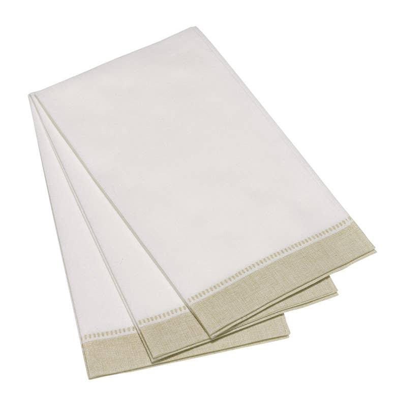 The Napkins Carlstitch Guest Towels 25ct (33x40cm) - Marcel’s Culinary Experience