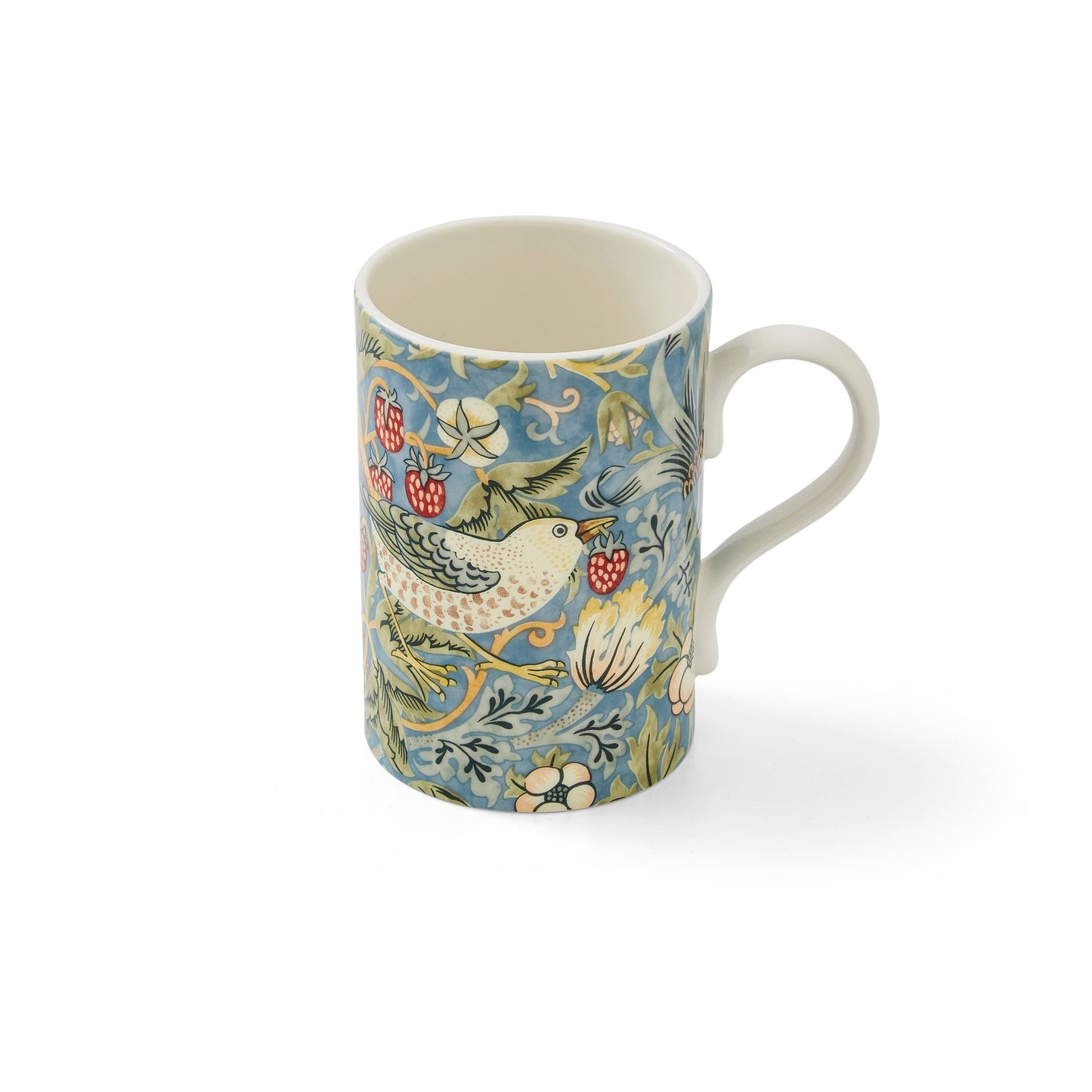 Spode Morris & Co MUG 12OZ STRAWBERRY THIEF