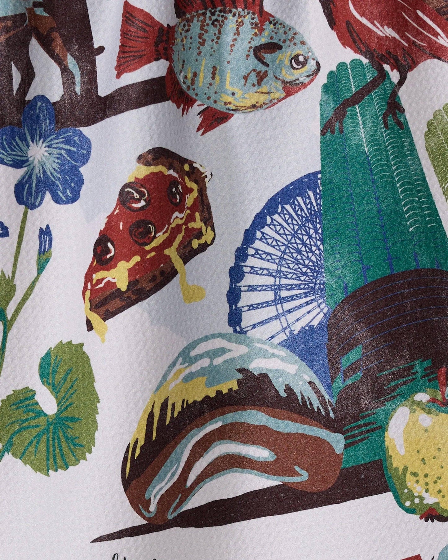 Geometry Greetings From Illinois Tea Towel - Marcel’s Culinary Experience