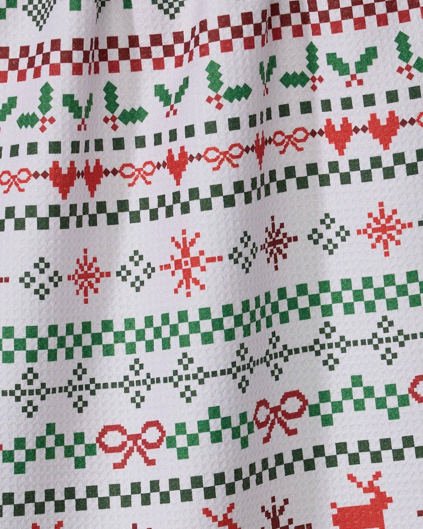 Geometry Ugly Sweater Day Tea Towel - Marcel’s Culinary Experience