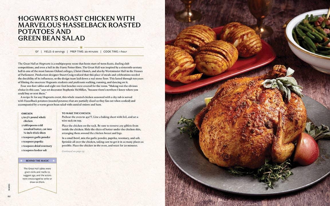 Harry Potter Fantastic Beasts:Cookbook & Rolling Pin Giftset - Marcel’s Culinary Experience