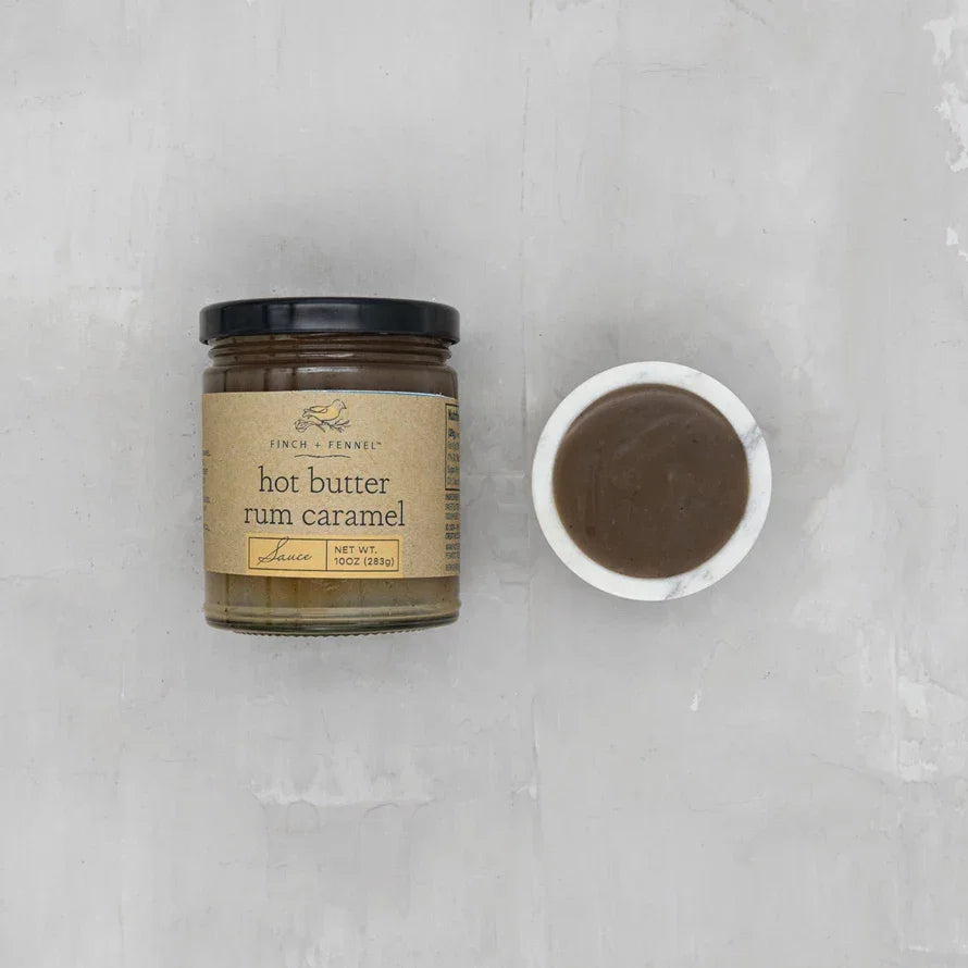 Hot Butter Rum Caramel Sauce 10 oz.