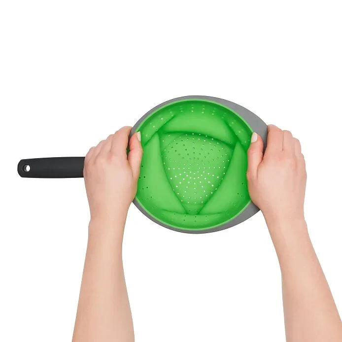 OXO Silicone Collapsible Strainer 2 qt - Marcel’s Culinary Experience