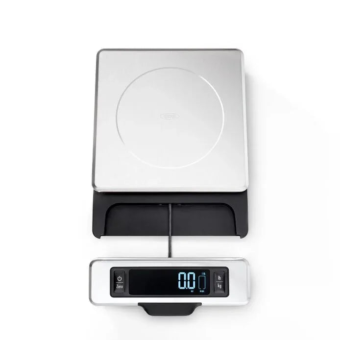 OXO 11 lb Stainless Steel Food Scale with Pull out Display - Marcel’s Culinary Experience