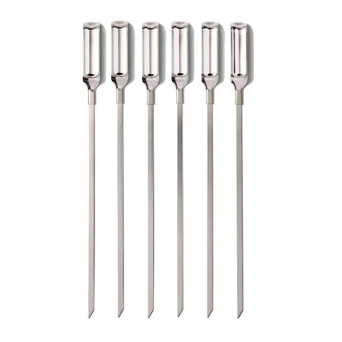 OXO 6-Piece Grilling Skewer Set - Marcel’s Culinary Experience