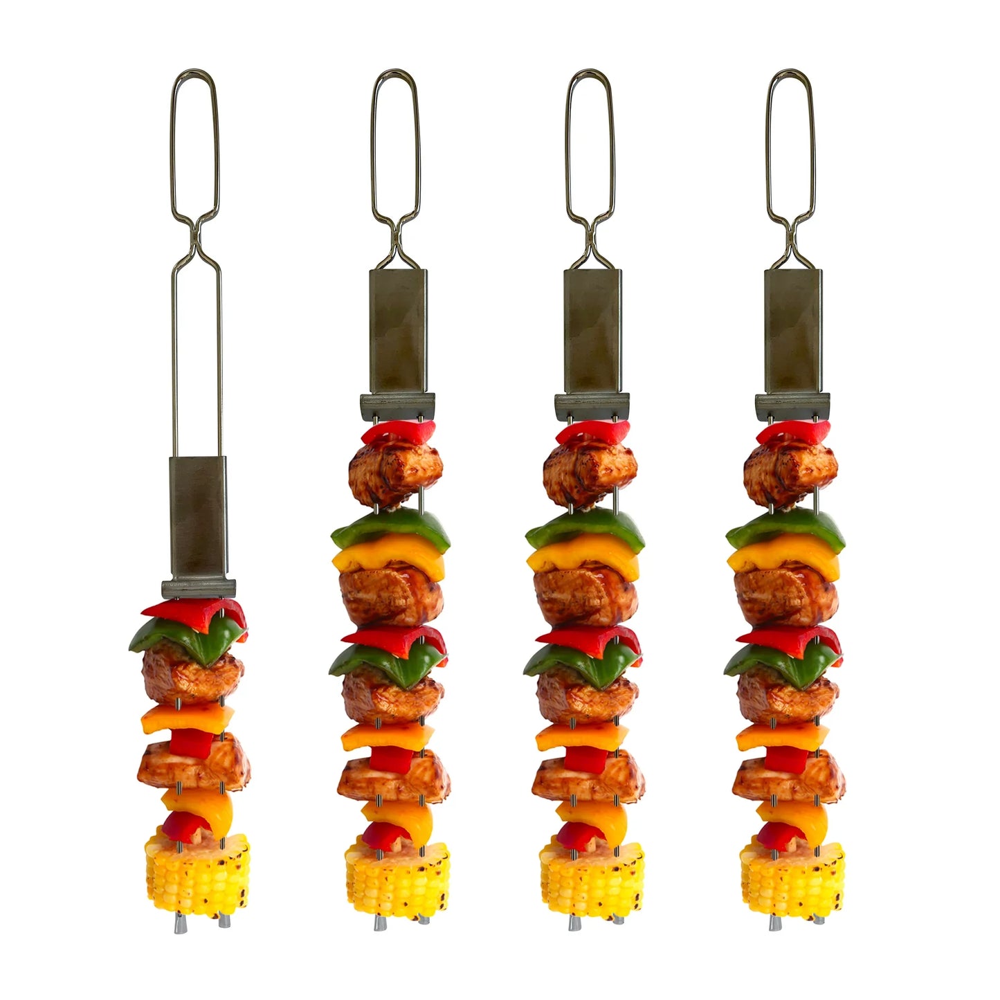 Stainless Steal Slider Skewers Set of 4 - Marcel’s Culinary Experience