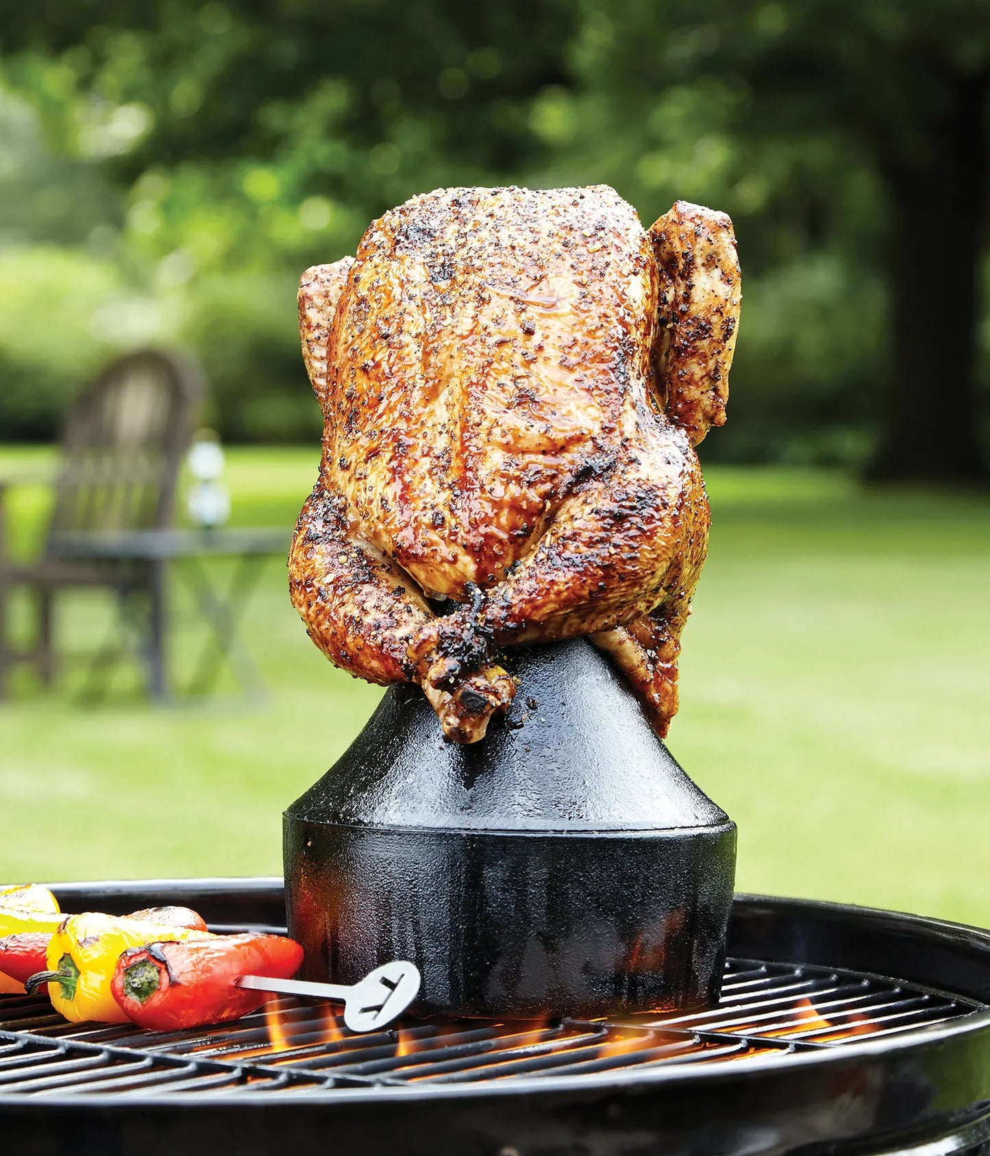 Cast Iron Beer Can Chicken Holder and Flavor Infuser - Marcel’s Culinary Experience