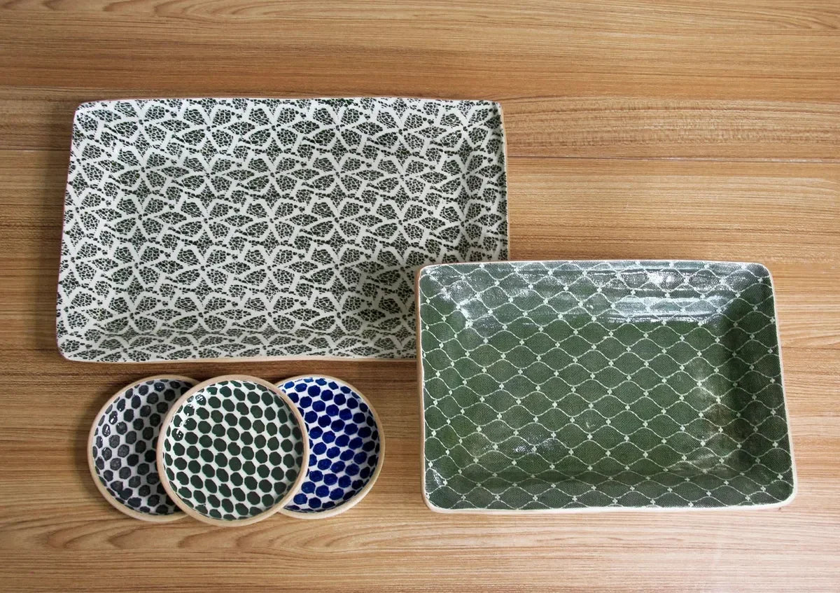 Terrafirma Lg Party Platter Pinwheel Pine - Marcel’s Culinary Experience