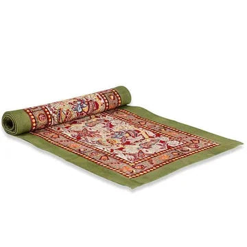 Couleur Nature Noel Table Runner Red & Green 16"x90" - Marcel’s Culinary Experience