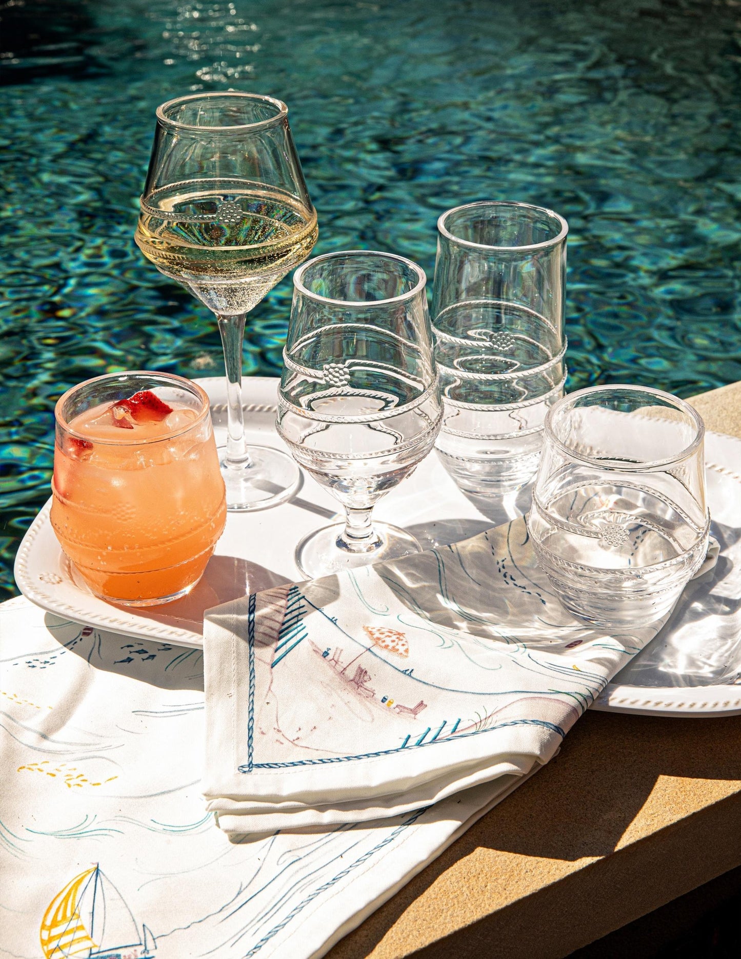 Juliska Isabella Acrylic Small Tumbler - Marcel’s Culinary Experience