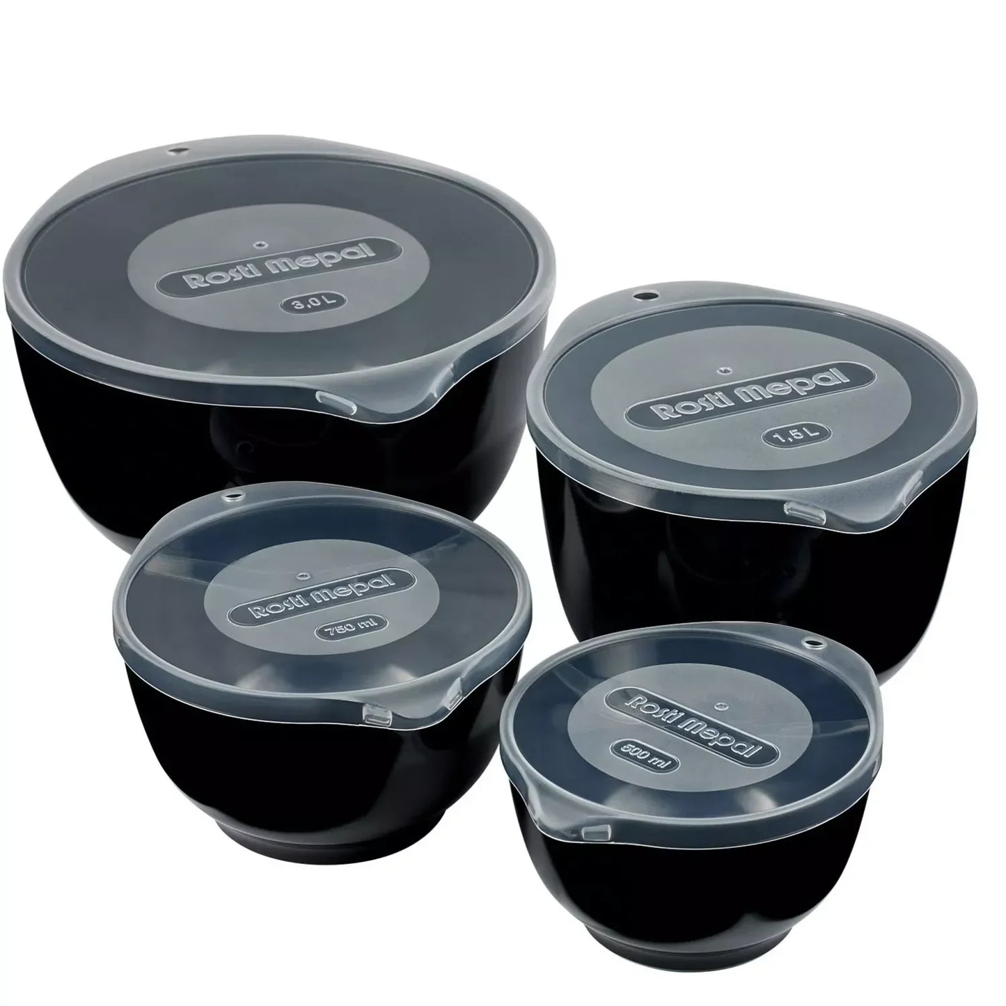 Rosti Margrethe Bowl Set - Black - Marcel’s Culinary Experience
