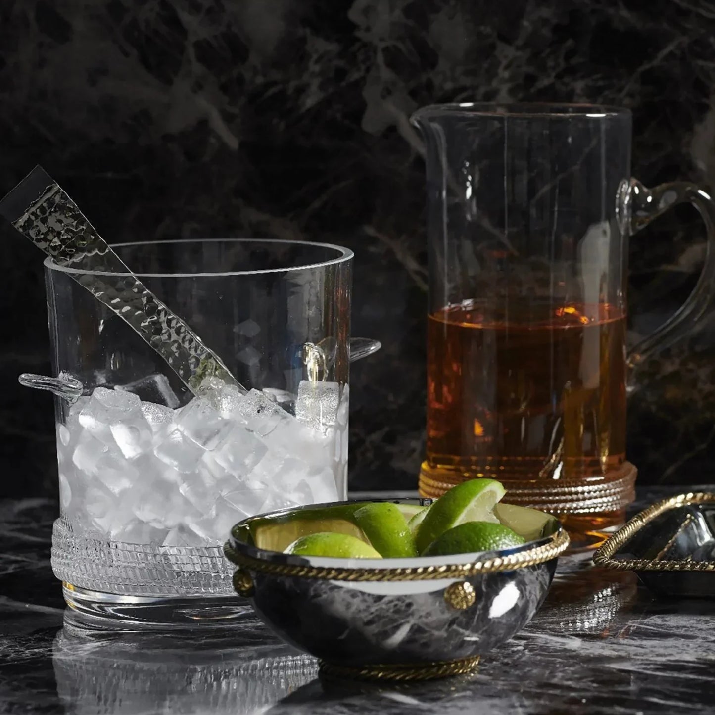 Juliska Dean Ice Bucket with Tongs - Marcel’s Culinary Experience