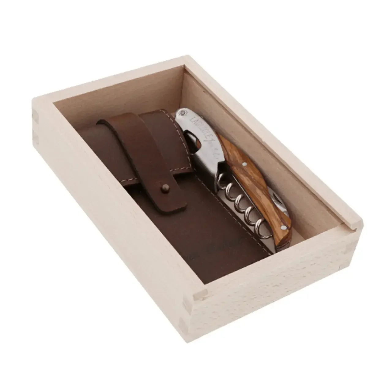 Jean Dubost Olive Wood Wine Waiter - Marcel’s Culinary Experience