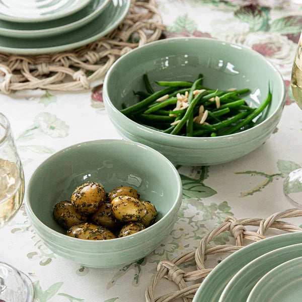 Juliska Bilbao Coupe Bowl - Sage - Marcel’s Culinary Experience