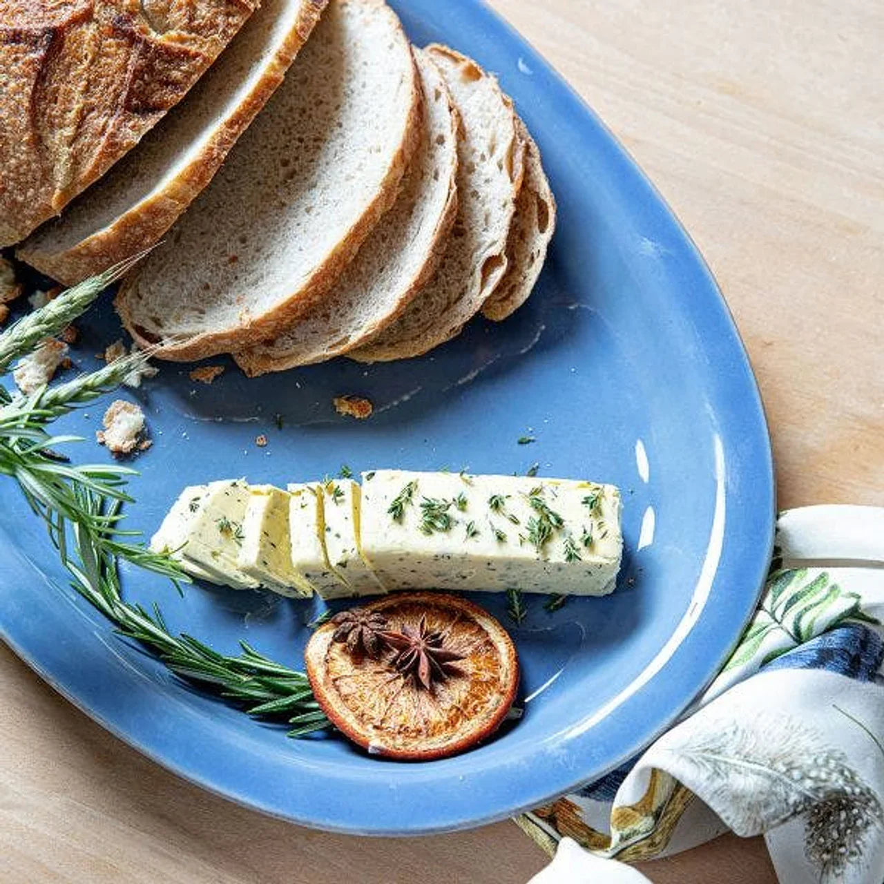 Juliska Puro 16" Platter - Chambray - Marcel’s Culinary Experience