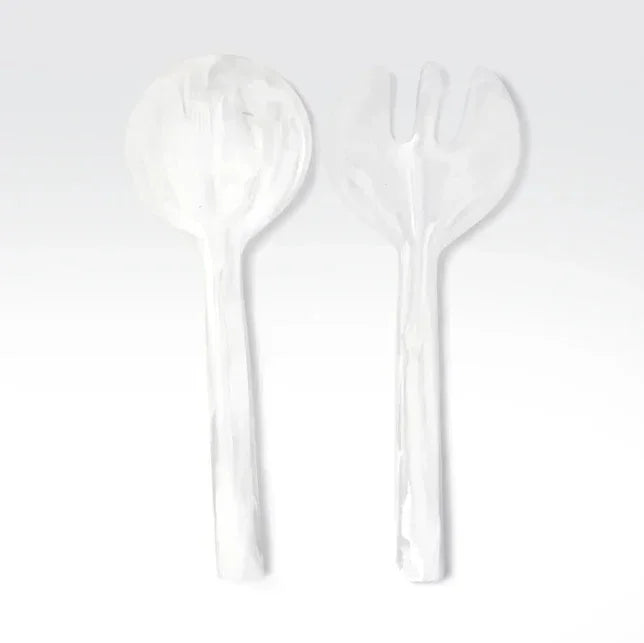 Nashi New Servers XL 2pc - White Swirl - Marcel’s Culinary Experience