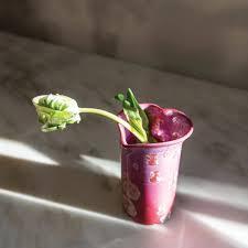 Simon Pearce Heart Vase, Medium -- Crystalline Rose - Marcel’s Culinary Experience