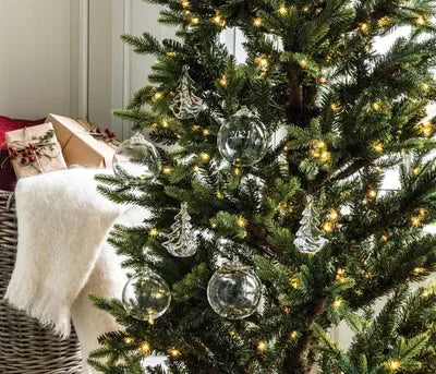 Simon Pearce Vermont Evergreen Ornament - Marcel’s Culinary Experience