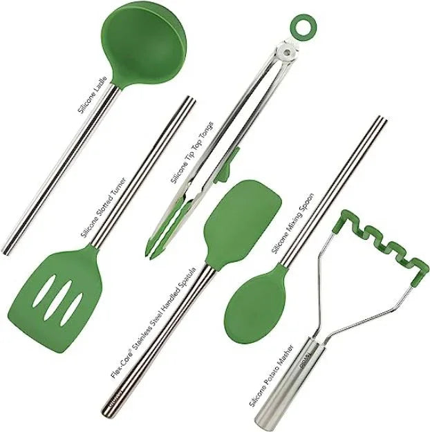 Tovolo Silicone Mixing Spoon SS Handle Pesto - Marcel’s Culinary Experience