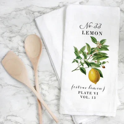 Porter Lane Home Botanical Lemon Tea Towel - Marcel’s Culinary Experience