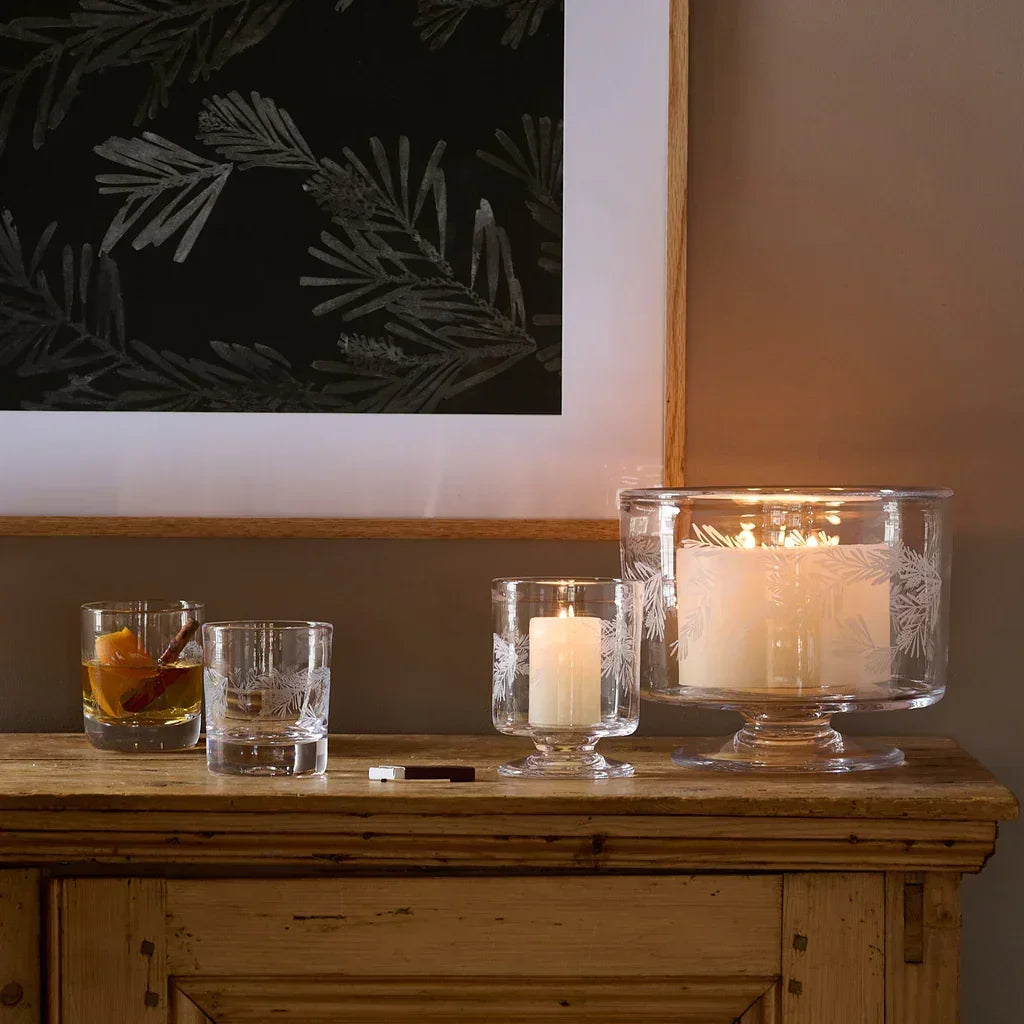 Simon Pearce Pine Nantucket Low Hurricane, small - Marcel’s Culinary Experience