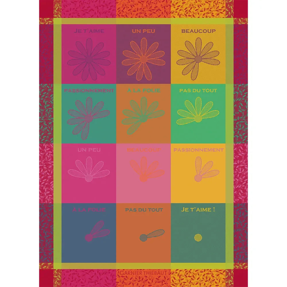 Garnier Thiebaut Marguerite Effeuille Kitchen Towel - Marcel’s Culinary Experience