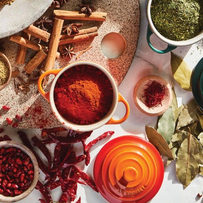 Le Creuset Mini Round Cocotte - Flame - Marcel’s Culinary Experience