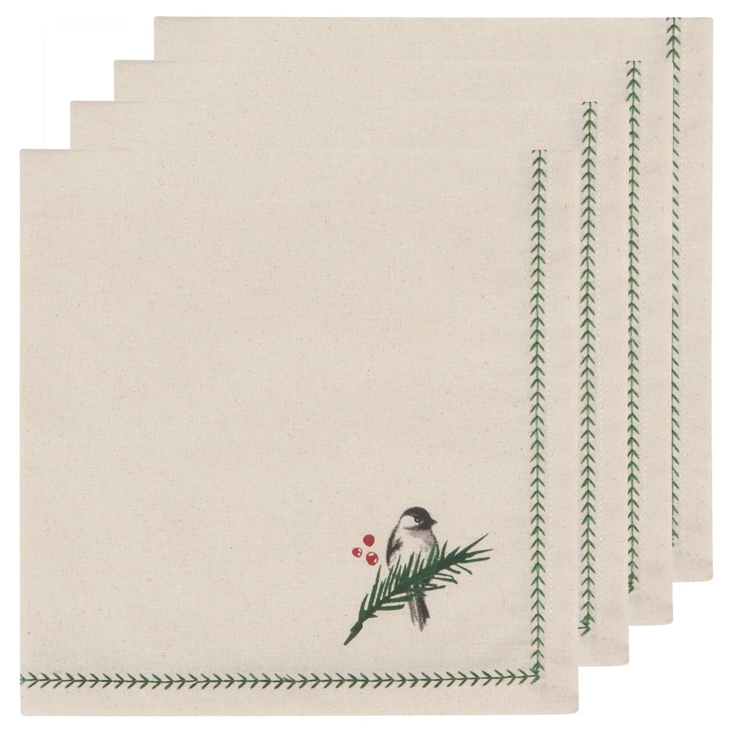 Forest Birds Napkins Set of 4 - Marcel’s Culinary Experience