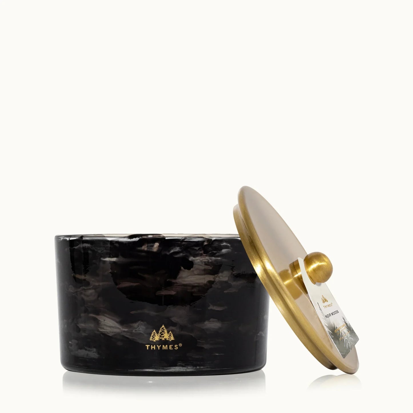 Thymes Noir Woods 3-Wick Poured Candle - Marcel’s Culinary Experience