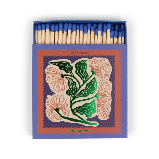 Paddywax Jumbo Boxed Matches - Floral - Marcel’s Culinary Experience