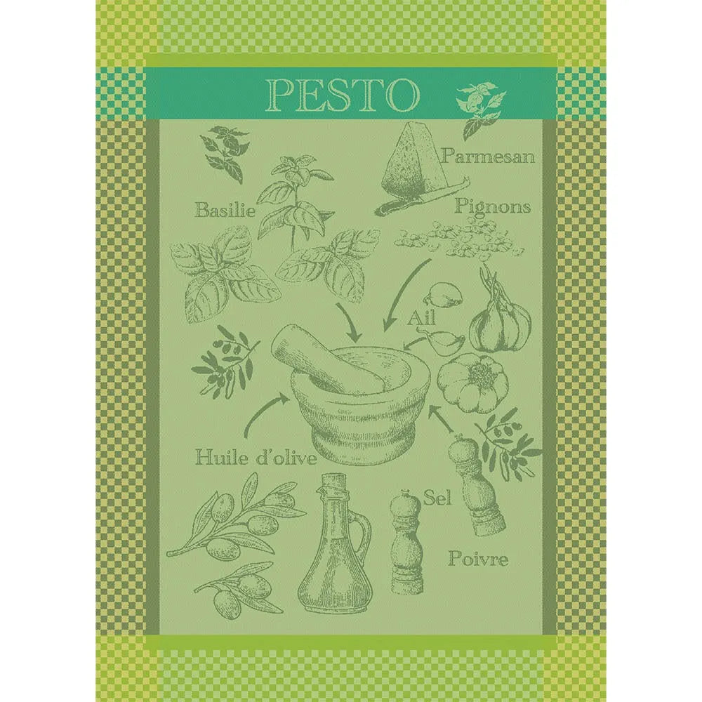 Garnier-Thiebaut Pesto Verde Kitchen Towel