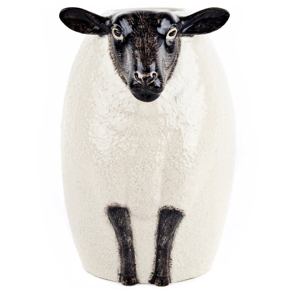 Quail Ceramics Suffolk Black Sheep Flower Vase - Marcel’s Culinary Experience