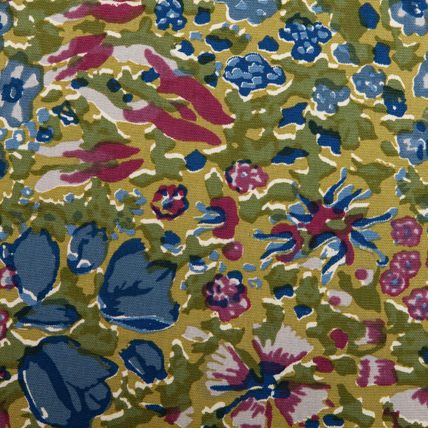 Couleur Nature Jardin Blue & Vert | Table Runner 16" x 72"