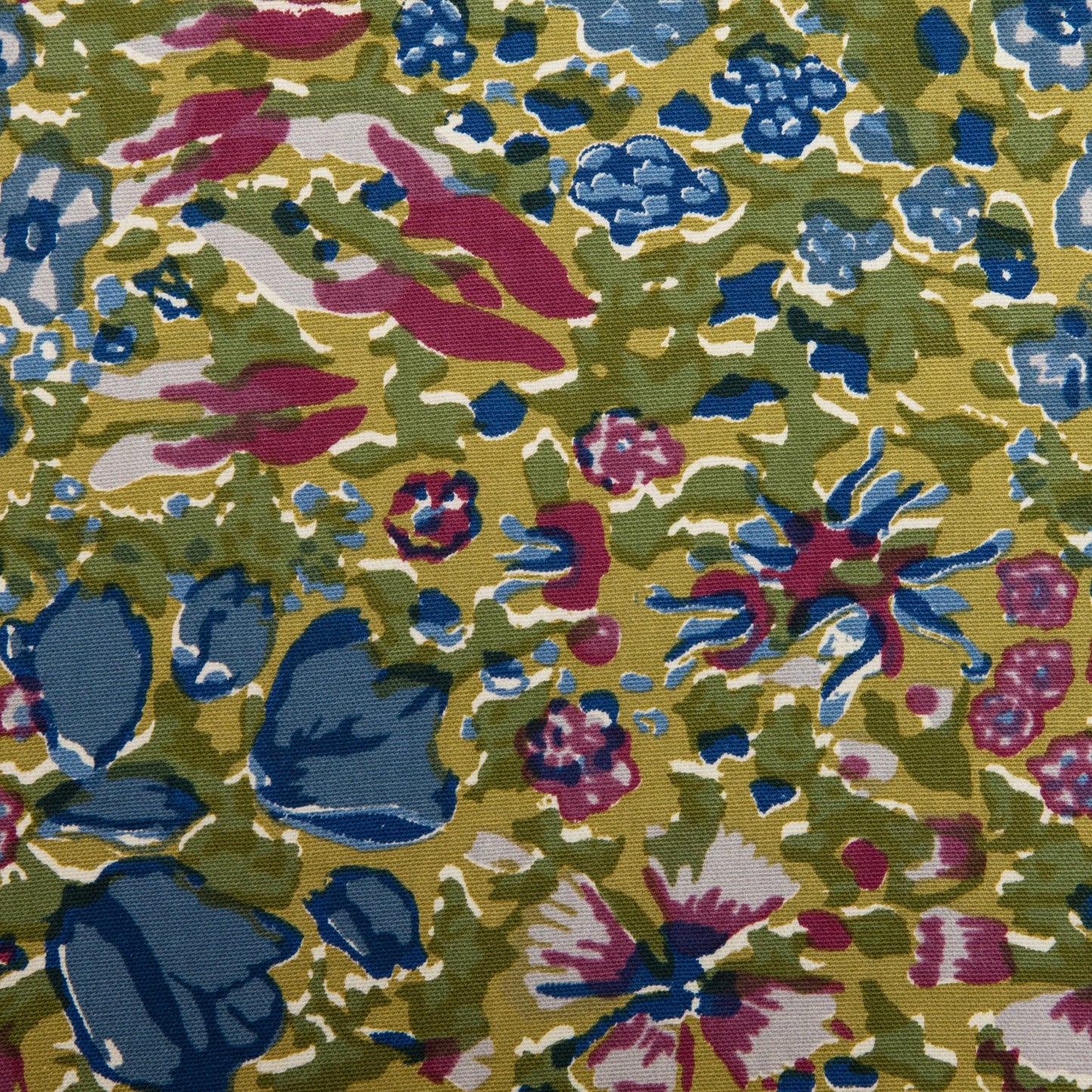 Couleur Nature Jardin Blue & Vert | Table Runner 16" x 72"