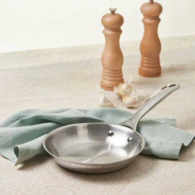 Le Creuset Stainless Steel Fry Pan 8" - Marcel’s Culinary Experience