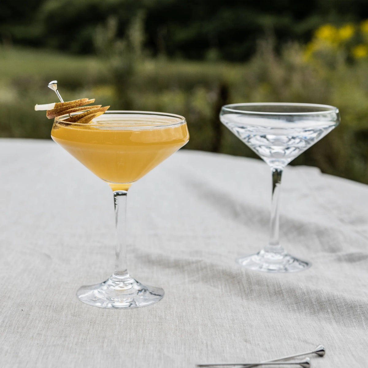 Simon Pearce Vintner Coupe Glasses - Set of 2