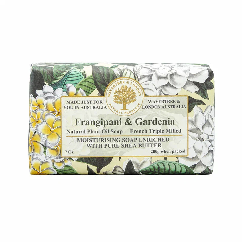 Wavertree & London Frangipani & Gardenia Luxury Soap Bar - Marcel’s Culinary Experience