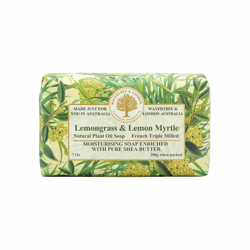 Wavertree & London Lemongrass & Lemon Myrtle Soap Bar 200g - Marcel’s Culinary Experience