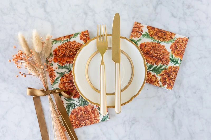 Marigold Harvest Guest Napkin
