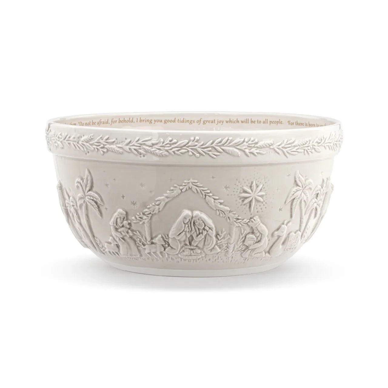 In a Manger Nativity Serving Bowl - Marcel’s Culinary Experience