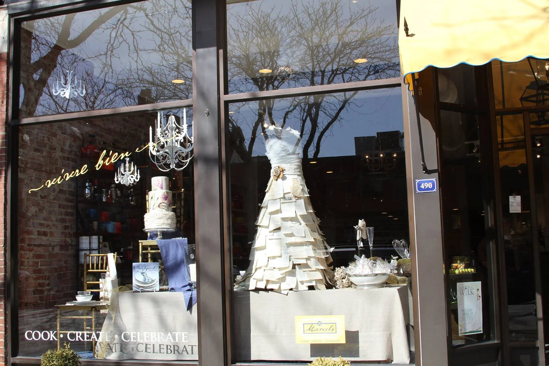 Window Dressing by Rita Cevaal - Marcel’s Culinary Experience