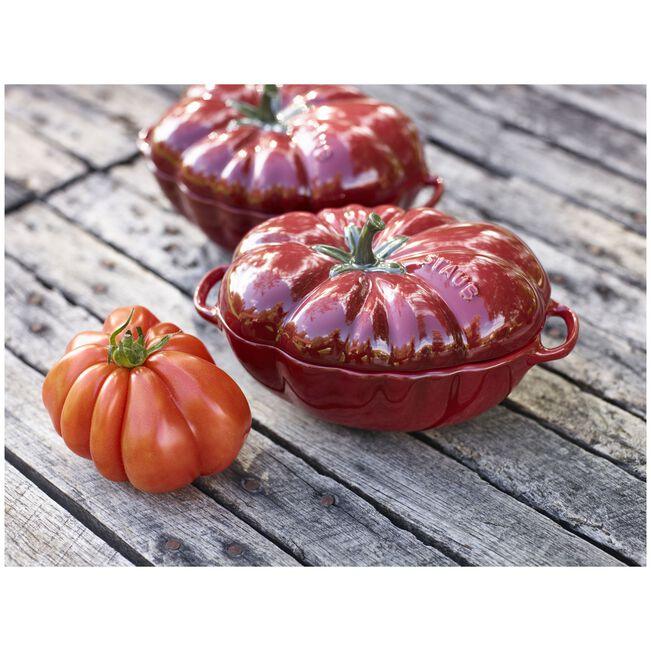 Staub Stoneware Tomato Petite Dutch Oven - Cherry