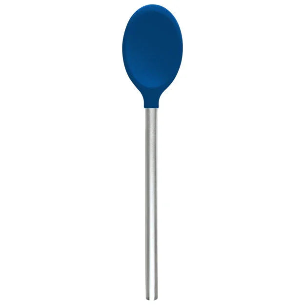 Tovolo Silicone Mixing Spoon SS Handle Deep Indigo - Marcel’s Culinary Experience