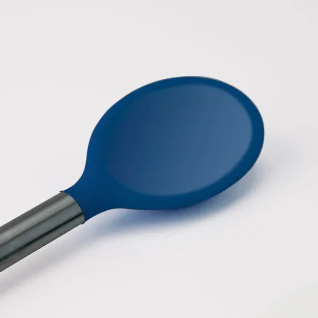 Tovolo Silicone Mixing Spoon SS Handle Deep Indigo - Marcel’s Culinary Experience